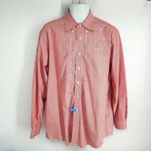 Brooks Brothers 346 Original Polo Striped Button Down Shirt Men Size 16.5 4/5